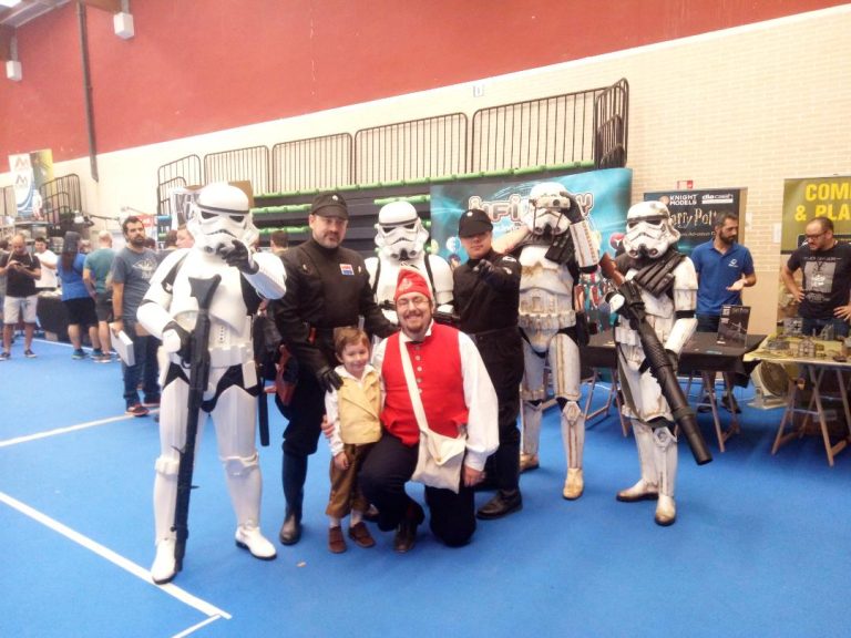 Recreadores con Storm Troopers