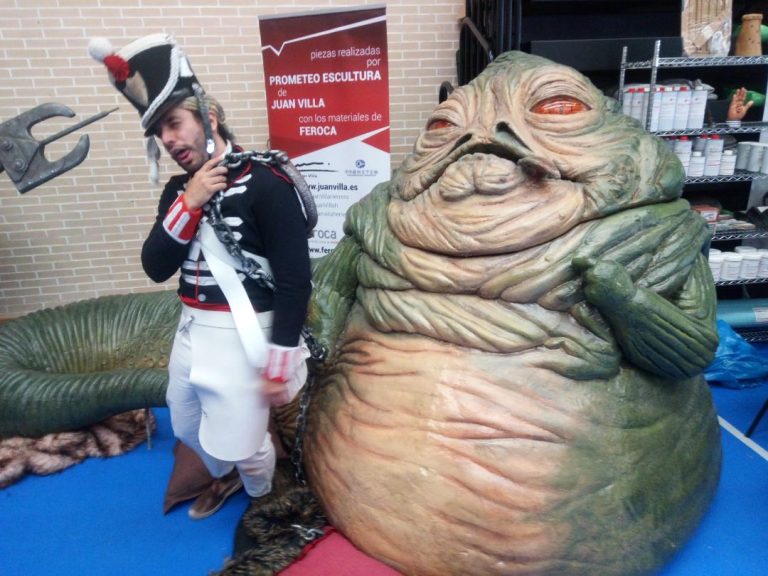 Recreador con Jabba el Hutt