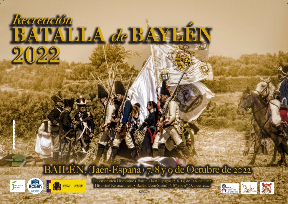 Cartel de la recreación Batalla de Baylén 2022