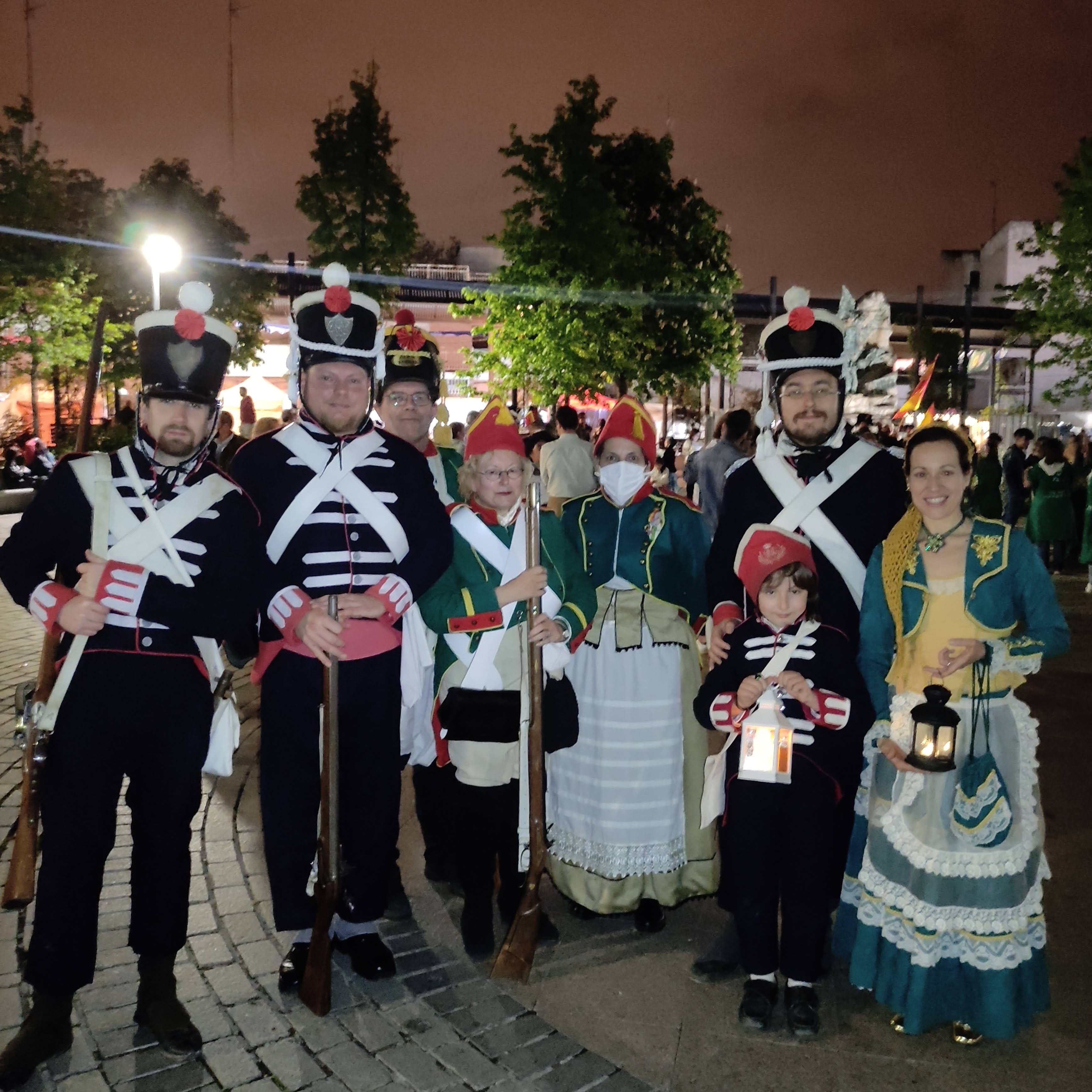 Desfile de los farolillos 2022 con los Desastres de la Guerra