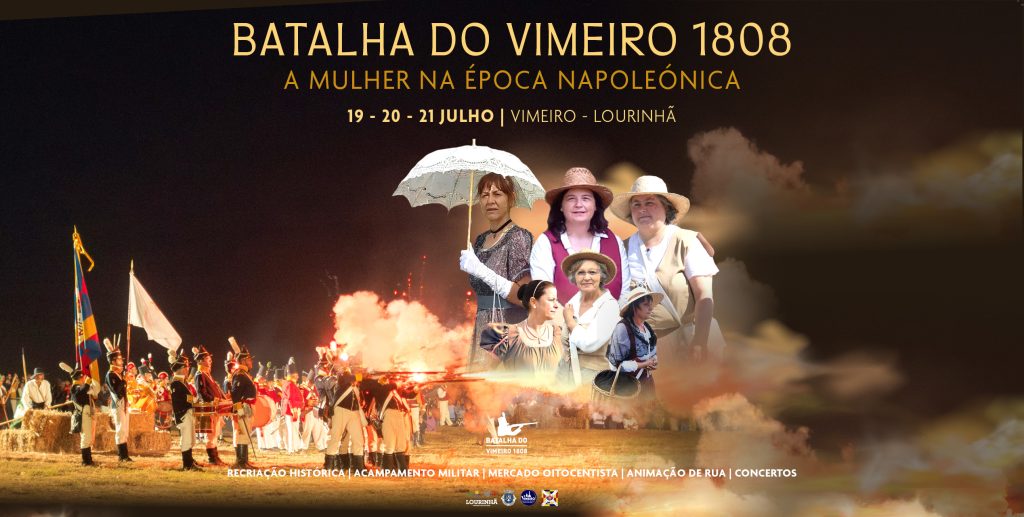 Cartel de la recreación de la Batalla de Vimeiro 2024